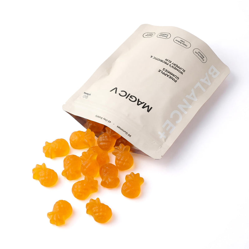 Magic V Care – Premium Feminine Balance Gummies – Women’s Wellness & pH Support – Vaginal Health, Immunity & Hormonal Balance – Vegan, Gluten-Free – Tropical Pineapple – 90 Gummies – 45 Servings