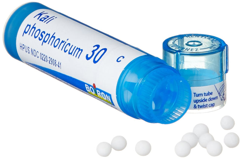 Boiron Homeopathic Medicine Kali Phosphoricum, 30C Pellets, 80-Count Tubes (Pack of 5)