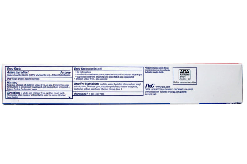 [Australia] - Crest Cavity Protection Toothpaste Regular - 8.2 oz, Pack of 5 