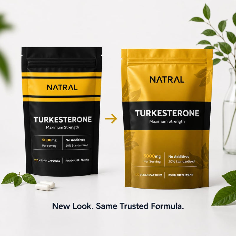 Turkesterone Supplement 5000mg - 120 Caps High Strength - Standardized to 20% Ajuga Turkestanica Extract - for Muscle and Strength - Pure Extract No Additives Or Filler 120 count (Pack of 1)