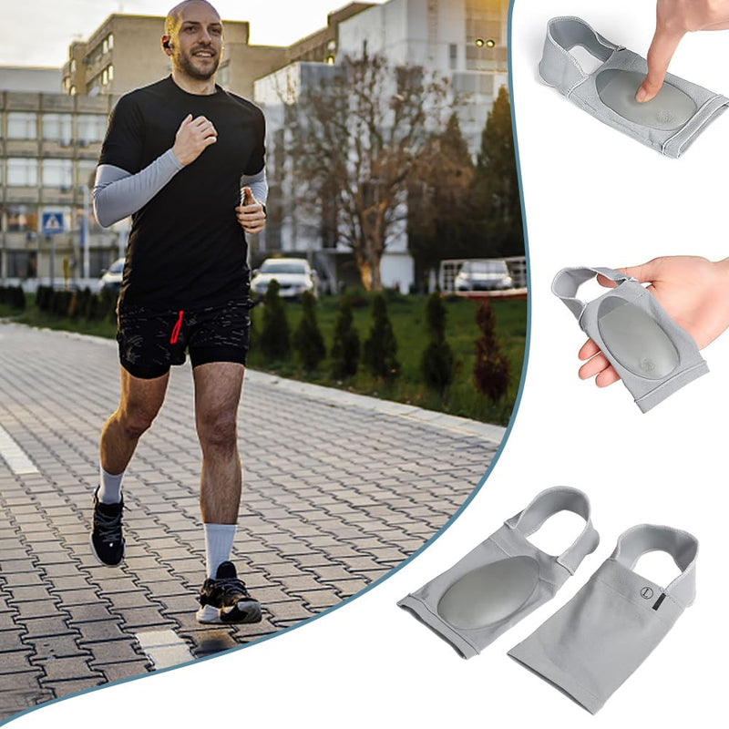 [Australia] - DAGORD 2 Pairs Arch Support Bandage Metatarsal Bandage with Pad Arch Support Sleeves Plantar Fasciitis Bandage Arch Socks Foot Bandage for Flat Feet Pain Relief Plantar Fasciitis 