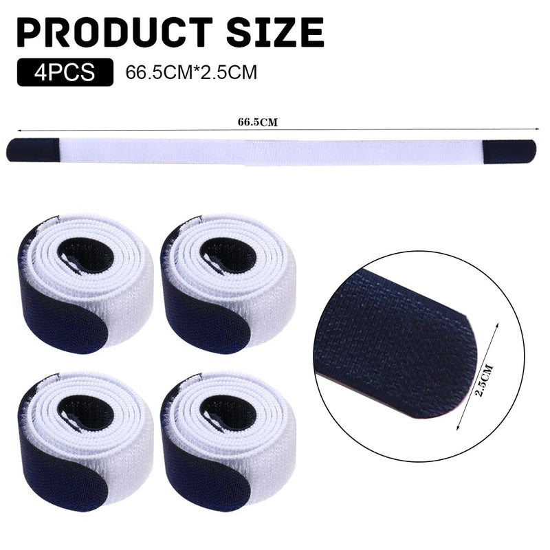 [Australia] - Belt for urine bag catheter leg bag straps catheter holder stabilization device holder belt for catheter urine bag tube 4 pieces 