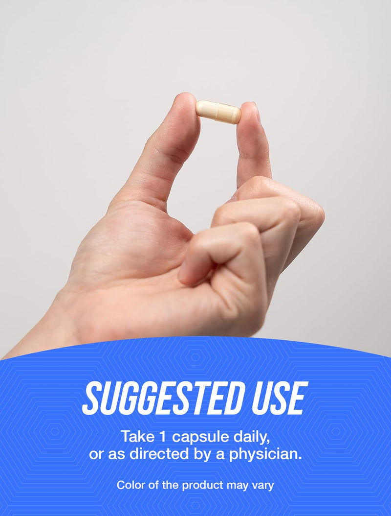 [Australia] - BulkSupplements.com Selenium Glycinate Capsules - Selenium Supplement, Selenium 200mcg Capsules - Essential Trace Mineral, Gluten Free, 1 Capsule per Serving, 500 Count (Pack of 1) 