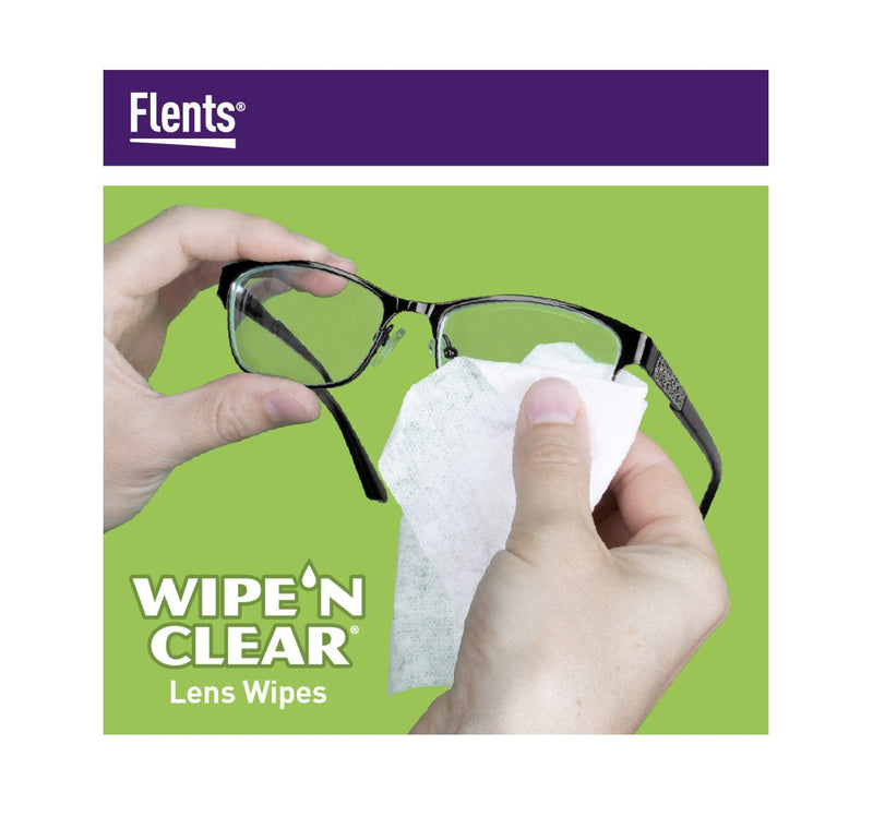 [Australia] - Flents Eyeglass Cleaner Lens Wipes - 225 Count (3 Boxes of 75) Individually Wrapped Pre-Moistened Cleaning Cloths Anti-Streak for Eyeglasses, Sunglasses, Phone Screens, Computer Monitors 