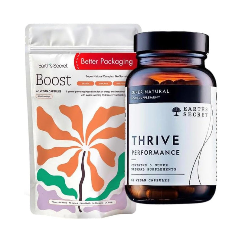 Earth's Secret Organic Turmeric Capsules - Extracted with Hydrocurc Turmeric, Spirulina, Reishi Mushroom, Black Elderberry & Ginger Root - Award Winning Supplement for Men & Women - 60 Vegan Capsules