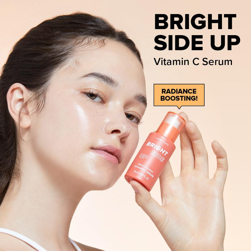 I DEW CARE Vitamin C Face Serum - Bright Side Up | Hydrating with Niacinamide, Korean Glass Skin Care, Facial Treatment, Non-irritating, Lightweight, Exfoliating, 1.01 FL Oz 02 Bright Side Up