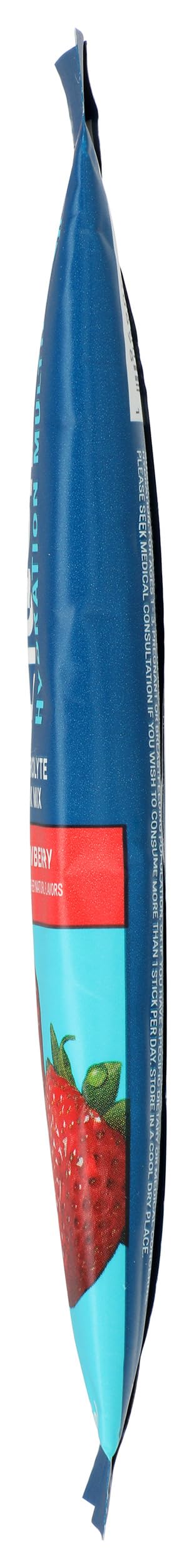 Liquid IV Strawberry Hydration Drink Mix Single, 0.56 OZ 0.56 Ounce (Pack of 1)