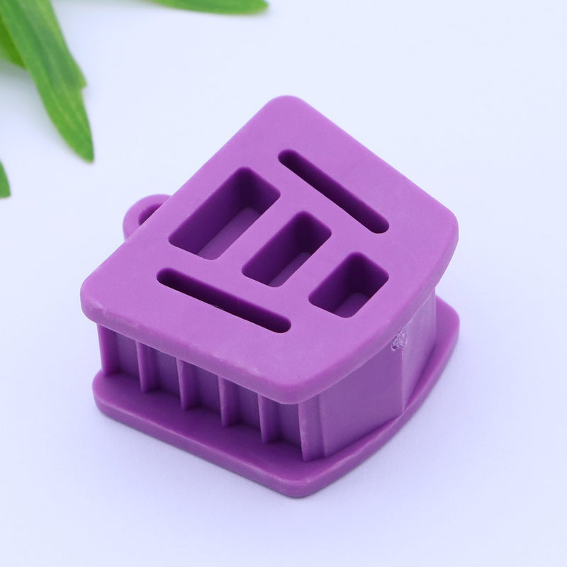 [Australia] - Rosenice Dental Mouth Rest Bite Block Internal Support Silicone Padded Mouth Opener Retractor Occlusion Pad Orthodontic Aids 3pcs 