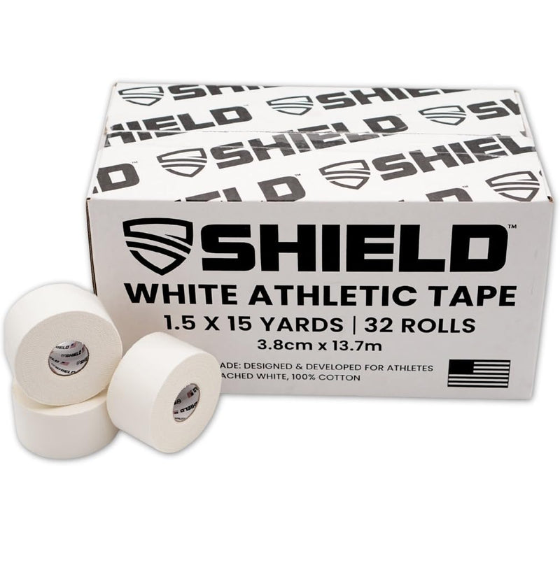 Cleat Spat/Ankle Tape Bundle - Athletic Tape + Cleat Spatting Tape, Tape for Flag Football, Trainer Tape, Batting Tape