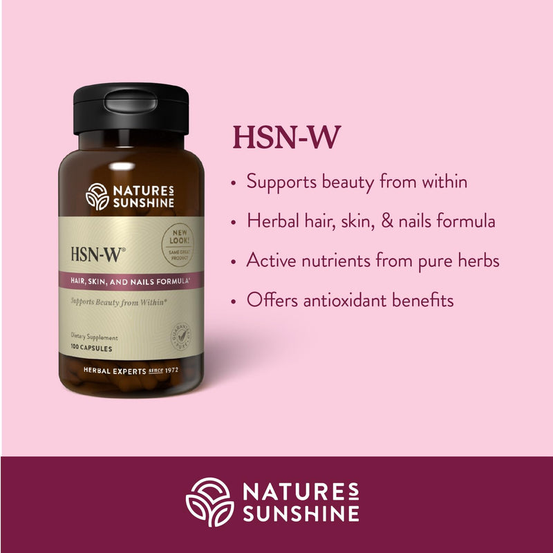 Nature's Sunshine HSN-W, 100 Capsules (Pack of 2) 100 Count (Pack of 2)
