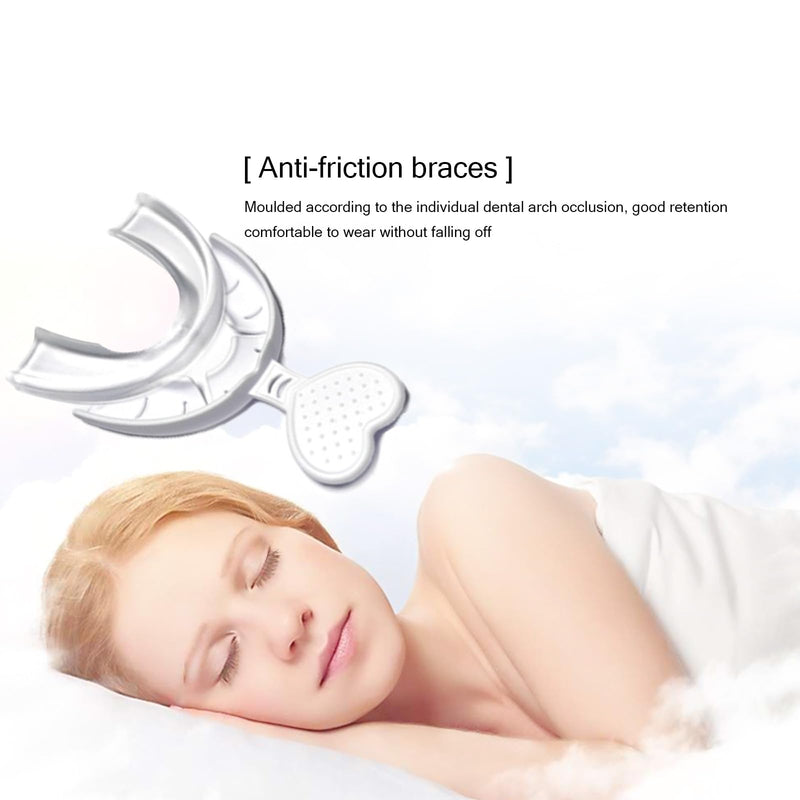 [Australia] - Thoquene Pack of 4 nighttime grinding splints, 2 sizes, grinding splints with whitening tray 