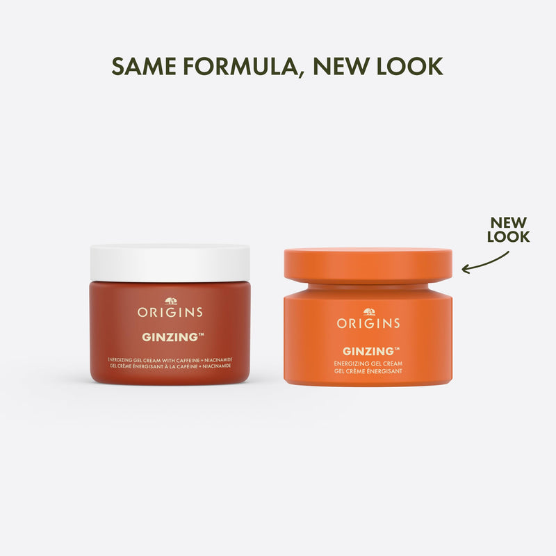 Origins GinZing Energizing Gel Cream | Face Moisturizer for Radiance and Glow | With Vitamin C, Niacinamide, Ginseng, and Caffeine 2.5 Fl Oz - Jumbo Size