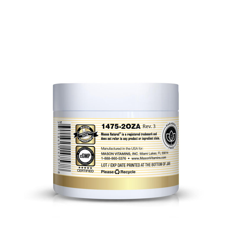 MASON NATURAL Collagen Premium Skin Cream - Anti Aging Face and Body Moisturizer, Intense Skin Hydration and Firmness, Pear Scent, Paraben Free, 2 OZ (Pack of 3) 2 Ounce (Pack of 3)