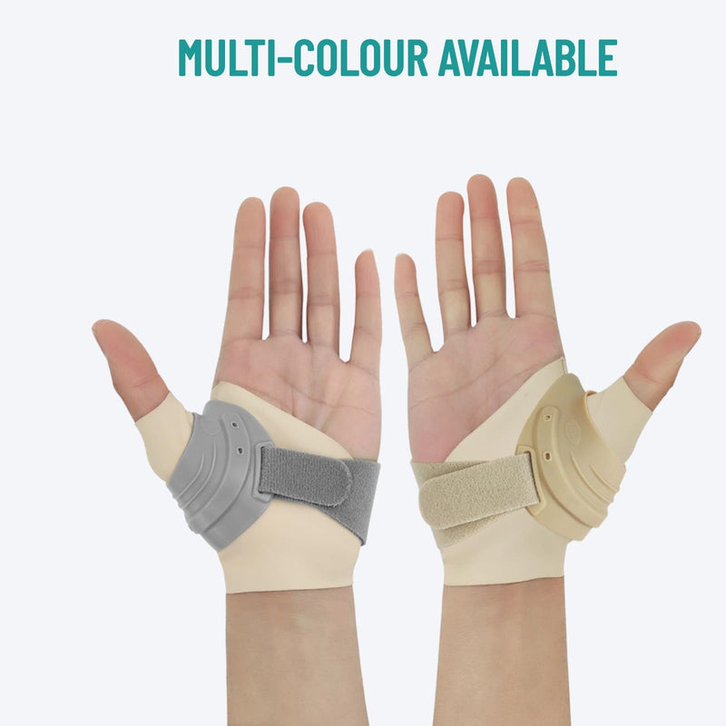 CMC Thumb Brace for Osteoarthritis CMC Joint Pain Stabilizes Thumb CMC Joint Without Limiting Hand Function Left Hand (M)