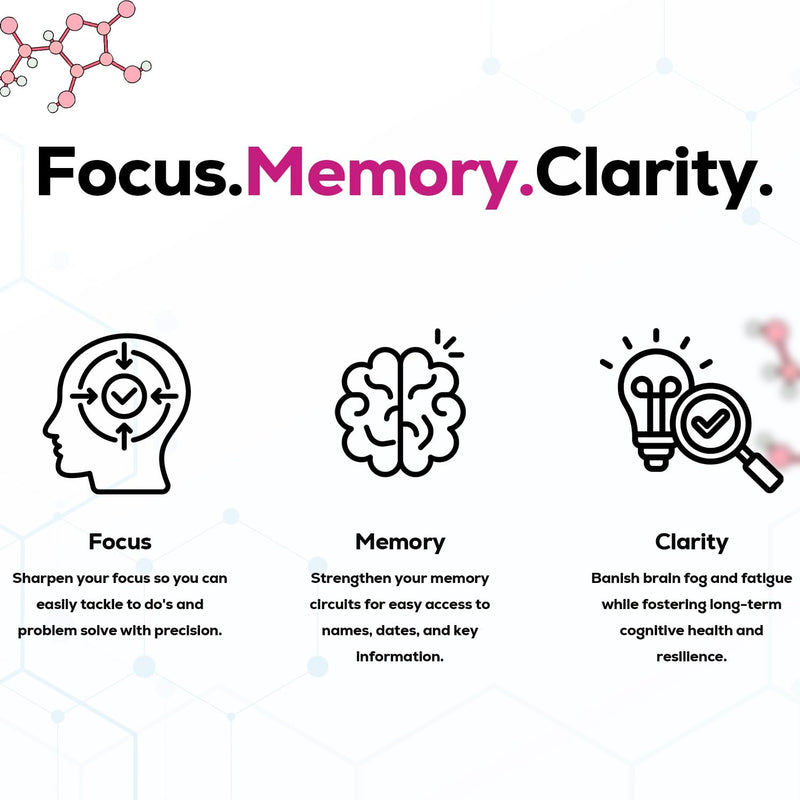 Just Thrive Focus & Memory Gummies for Clarity, Energy & Concentration | Citicoline, Lion's Mane, Vitamins B12 & D3, Nootropic gummy formula supports clarity, concentration, memory and energy 60 Gummies