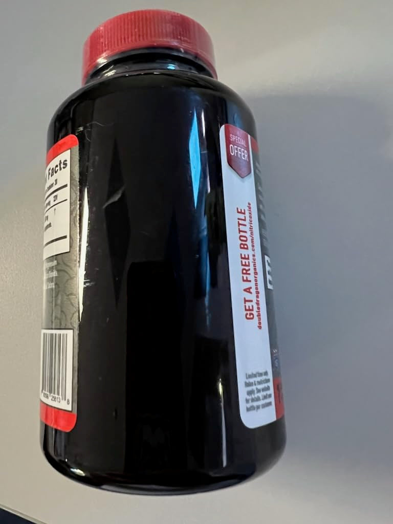 [Australia] - Nitric Oxide Booster Supplement, 1600mg Extra Strength L-Arginine, Citrulline Malate, and Alpha-Ketoglutarate (60 Count, 1 Bottle) 60 Count (1 Bottle) 