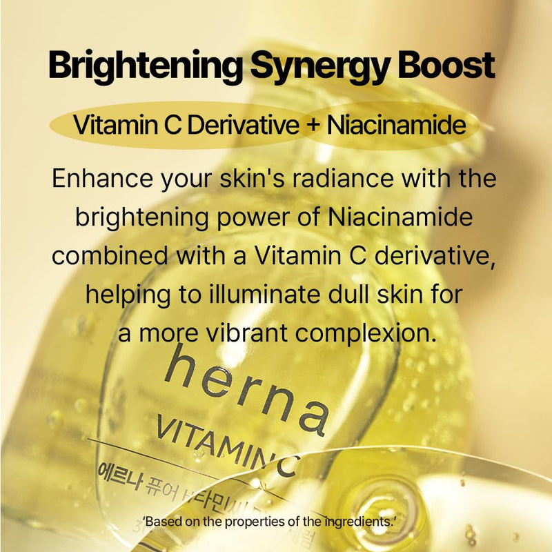 Pure Vitamin C Serum - Niacinamide, Facial Brightening Care, Korean Skin Care (30ml/1.014fl.oz.)