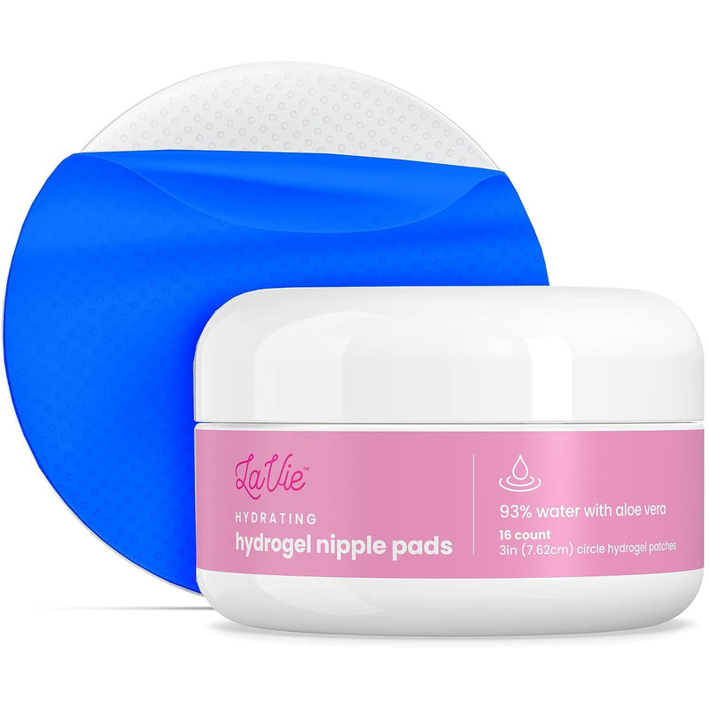 [Australia] - Soothing Gel Pads, Instant Cooling Relief for Sore Nipples, Made Without BPA, Hydrogel Pads for Breastfeeding, Aloe Vera Infused 16 Count 