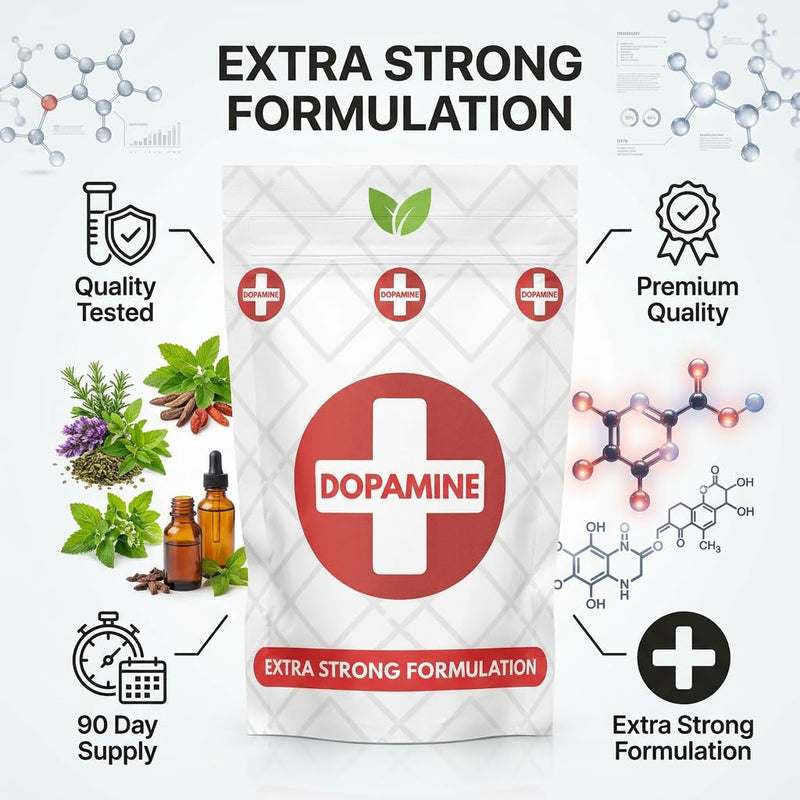 Dopamine Mood Patches | High Strength Energy Support - 90 Pack