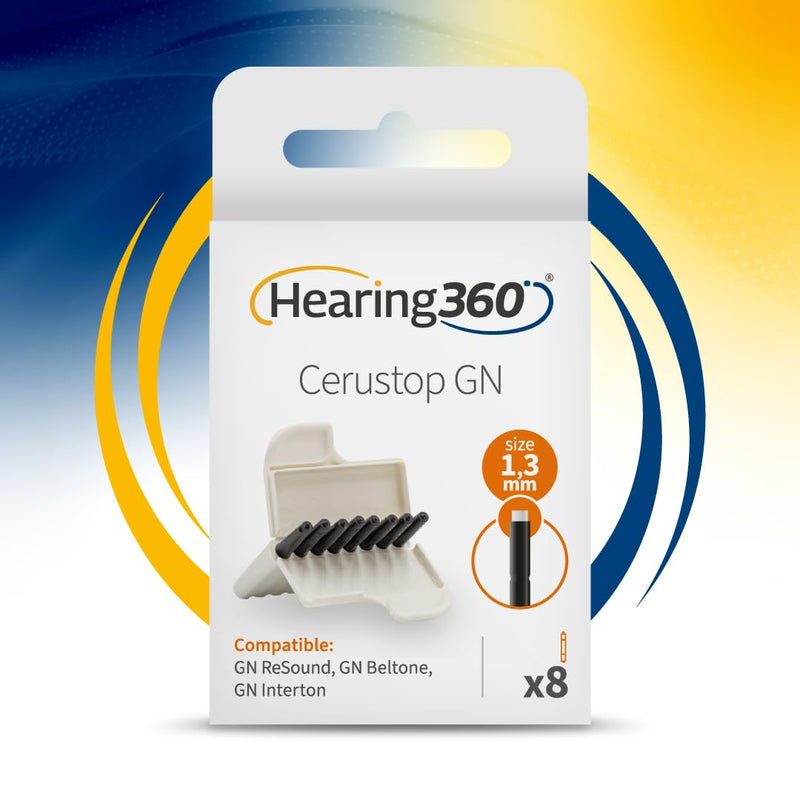 24 x Hearing Aid Protection Against Earwax, Moisture and Dust Protection with Resealable Hard Case 24 x Hearing Aid Filters