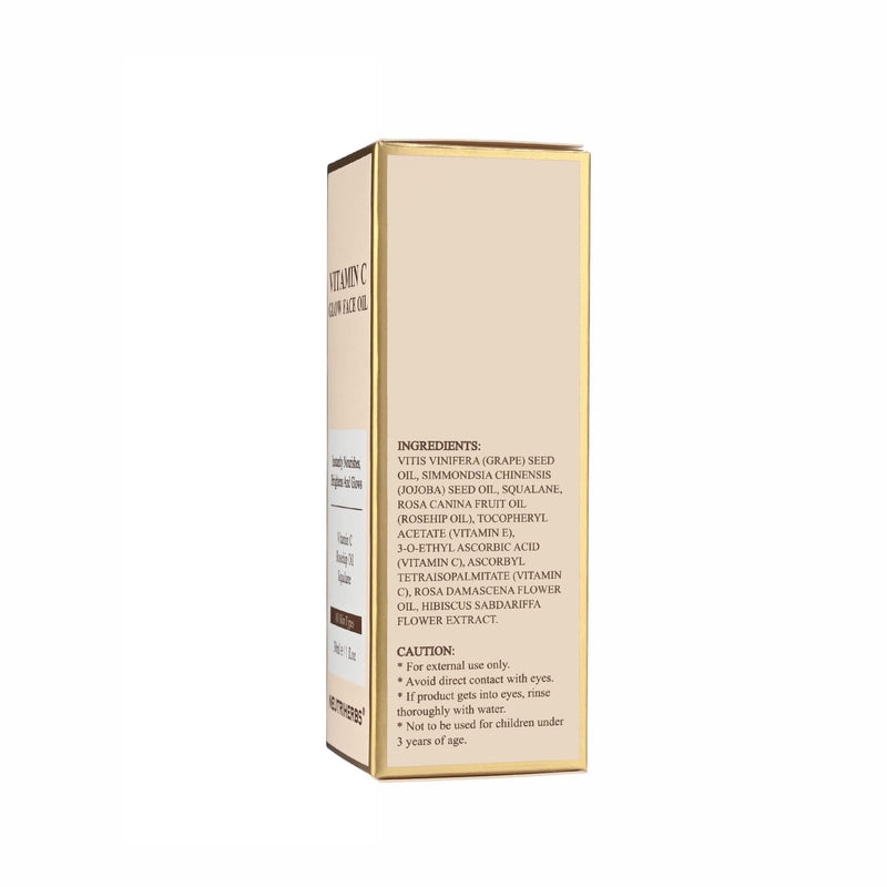 Neutriherbs Rosehip Seed Face Oil with Vitamin C Nourish Dry Skin - 1fl Oz | Enriched Jojoba, Grape Seed Oil, Lightweight Fast-Absorb Facial Oil, Hydrate, Brighten, Smooth Skin, Repair Skin Barrier