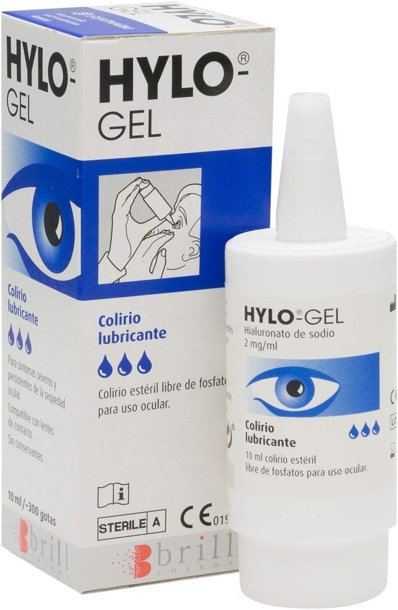 HYLO-GEL EYE DROPS 10ml DRY EYE Treatment