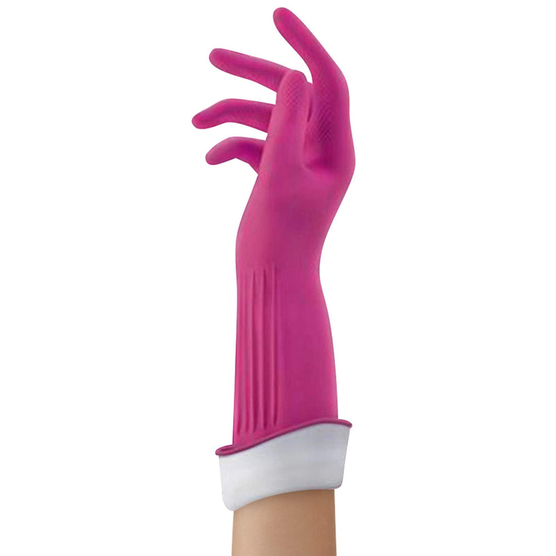 [Australia] - Playtex Living Reuseable Rubber Cleaning Gloves (Large, 2 Pairs), Premium Protection Reusable Household Gloves 