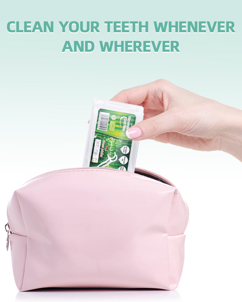 [Australia] - Pack of 600 dental floss sticks, dental floss, teeth cleaning, toothpick stick, disposable dental floss sticks for dental care - teeth cleaning sticks for removing plaque and food residue 