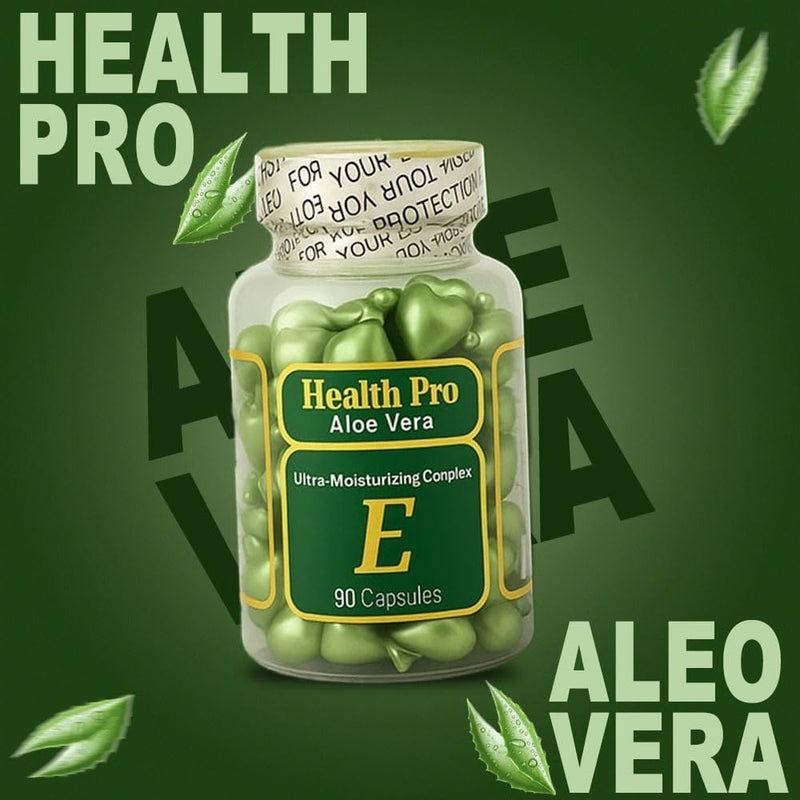 Nu-Health Aloe Vera Vitamin E Skin Oil Capsules, 90 Capsules for Face