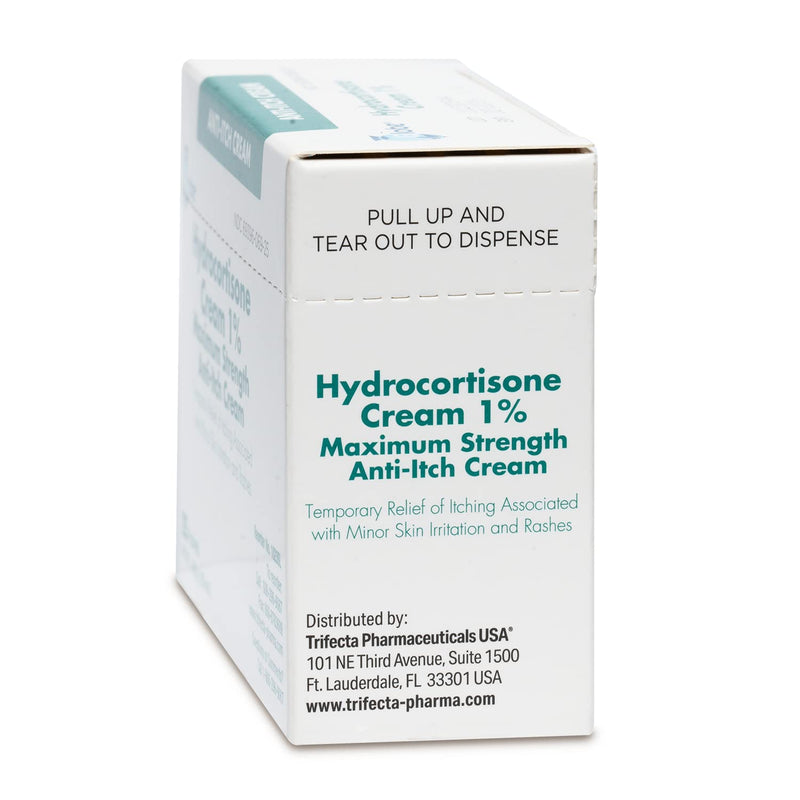 [Australia] - Globe (Box 25 Hydrocortisone 1% Maximum Strength Cream, (0.9g Packet) Anti-Itch Cream for Redness, Swelling, Itching, Rash, Bug Bites, Eczema, More 25 Count 