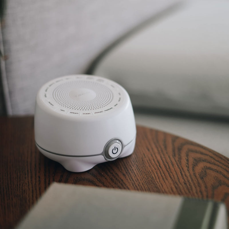 [Australia] - Marpac Yogasleep Whish White Noise Sound Machine 16 Natural Nature & Soothing Sounds with Volume Control, 1.3 kg, White 