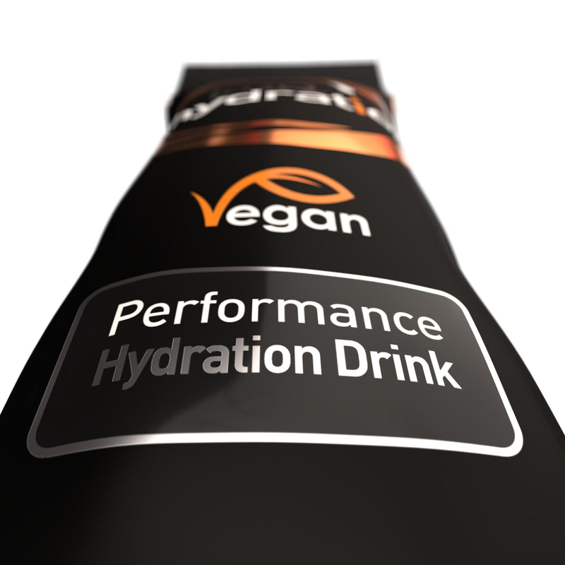 Torq Hydration - Tangerine - Rapid Rehydration Electrolytes Powder Hypotonic Profile Running, Cycling, Sports Hydration Drink - Single Serve - Box of 15
