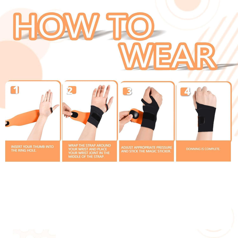 [Australia] - Wrist Brace Ulnar Wrist Brace Ultra-Thin Elastic for TFCC Tear,Wrist wraps Repetitive Wrist Use Injury,Support for Carpal Tunnel Pain & Tendonitis Relief,Fits Both Wrists One Size Black 
