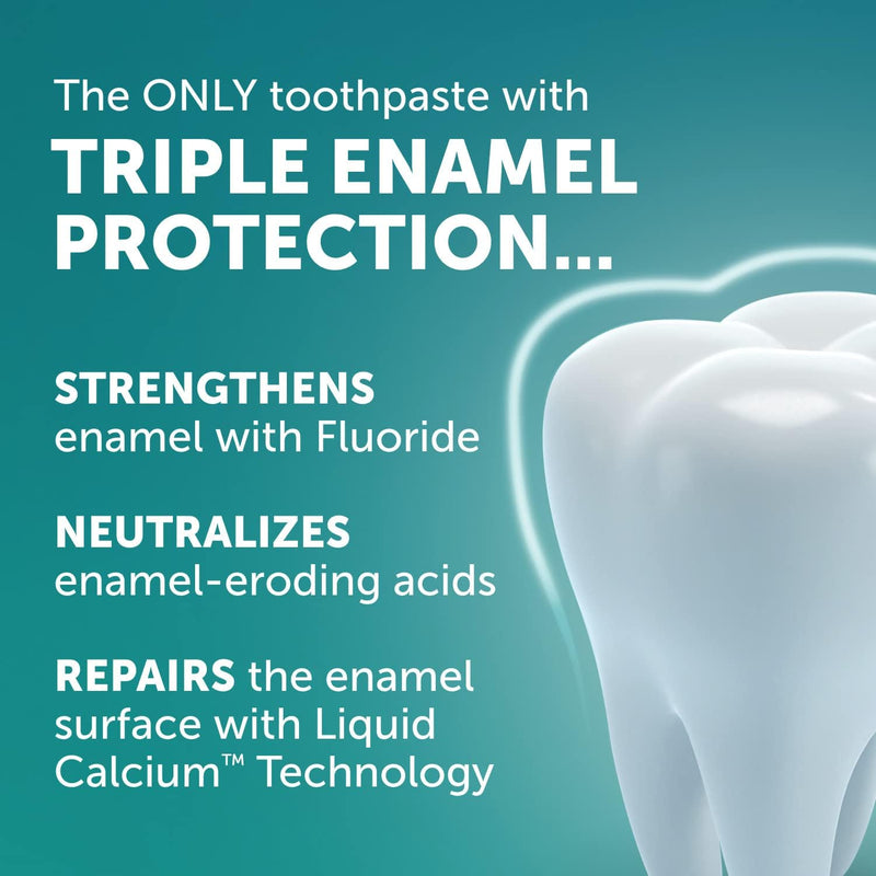 [Australia] - ARM & HAMMER Truly Radiant Whitening & Enamel Strengthening Fluoride Toothpaste, Fresh Mint, 4.3 oz (Pack of 5) 4.3 Ounce (Pack of 5) 