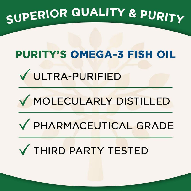 Purity Products Bundle - Advanced Vitamin D + Omega-3 Ultra-Pure Fish Oil | Advanced D is Packed with Vitamin D, Vitamin K2, Zinc, Magnesium Citrate, Boron and Taurine