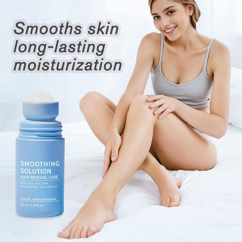 Ingrown Hair Serum – Soothes, Hydrates and Smooths Skin After Hair Removal for Legs, Underarms, Bikini Line, Arms（50ml） 1.69 Fl Oz (Pack of 1)