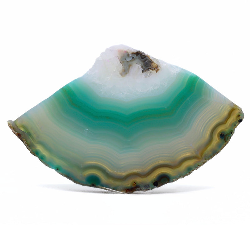 [Australia] - LAVISA Premium Healing Stones Gemstone Set | Gemstones crystals as decoration or for water treatment | 100% natural stones mineral stones | Basic mixture of gemstone water (agate slices) agate slices 