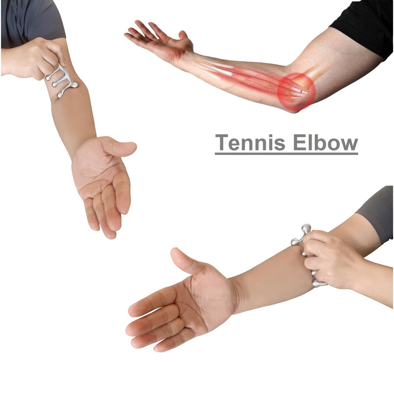 [Australia] - Tennis Elbow Massage Tool, Upper Arm Massage Tool, Myofascial Release Trigger Point Massager (Large) Large 