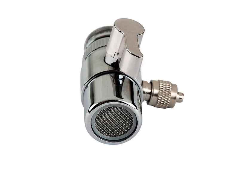 [Australia] - WATER NO LIMITS Professional dental cleaner without batteries or electricity | Oral irrigator that increases the water pressure for a linear and unlimited | Metal connector (standard) Standard 