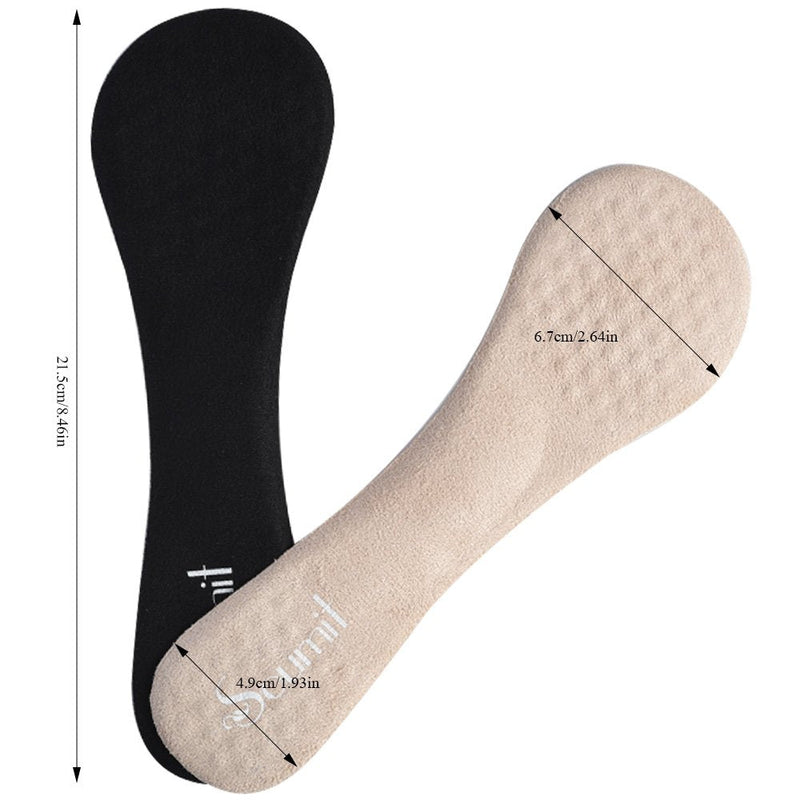 [Australia] - Soumit Insoles for Women, 2 Pairs Non-Slip and Self-Adhesive Insoles for High Heels, Sandals, Relieves Stress and Fatigue in the Feet 