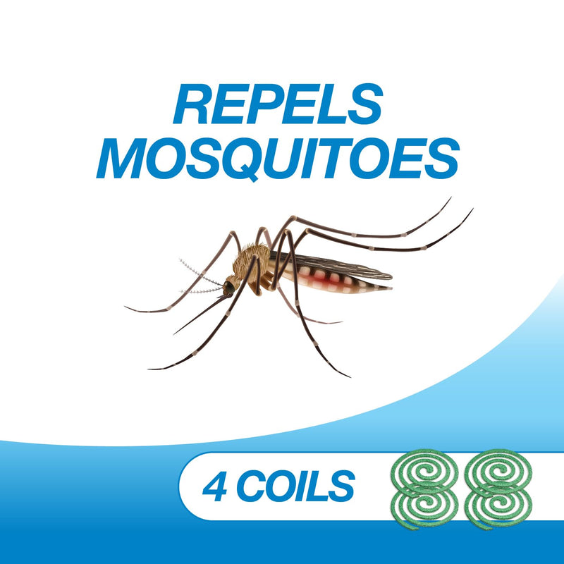 [Australia] - Pic C-8-24 Mosquito Repellent Coils, 4 packs of 4 (16 Coils)) 4 Count (Pack of 4) 