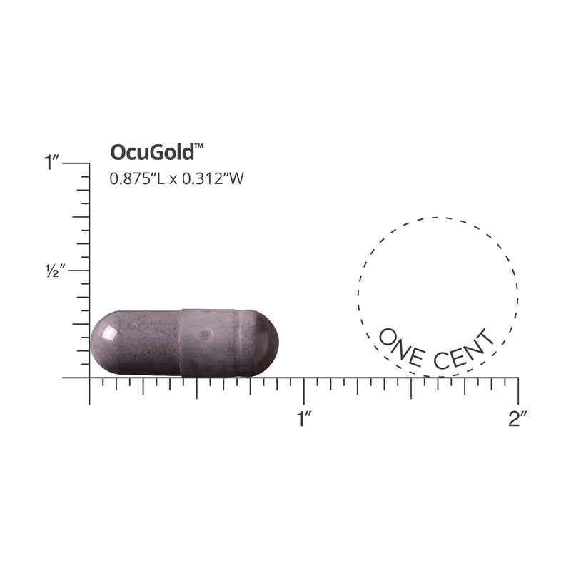 [Australia] - DOCTORS' PREFERRED Clinical-Grade OcuGold with Lutein and Zeaxanthin, Bilberry, Saffron for Macula & Retina Health, Digital Eye Strain, Eye Fatigue and Visual Performance - 30 Vegan Capsules 