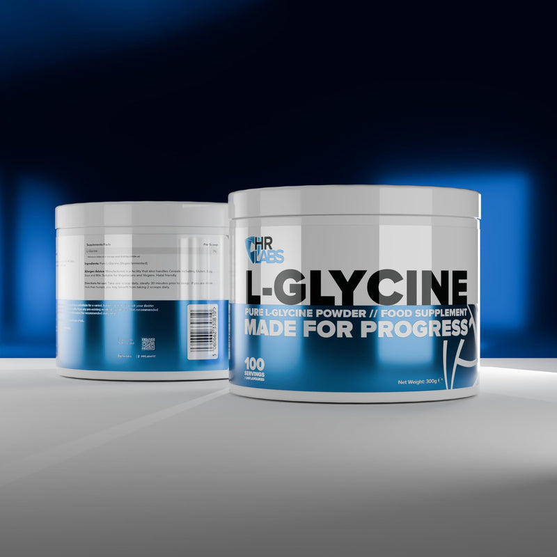 Pure L-Glycine Powder, Amino Acid, Easy Mix 100 Servings 300g Unflavoured (Pack of 2) 300g (Pack of 2)