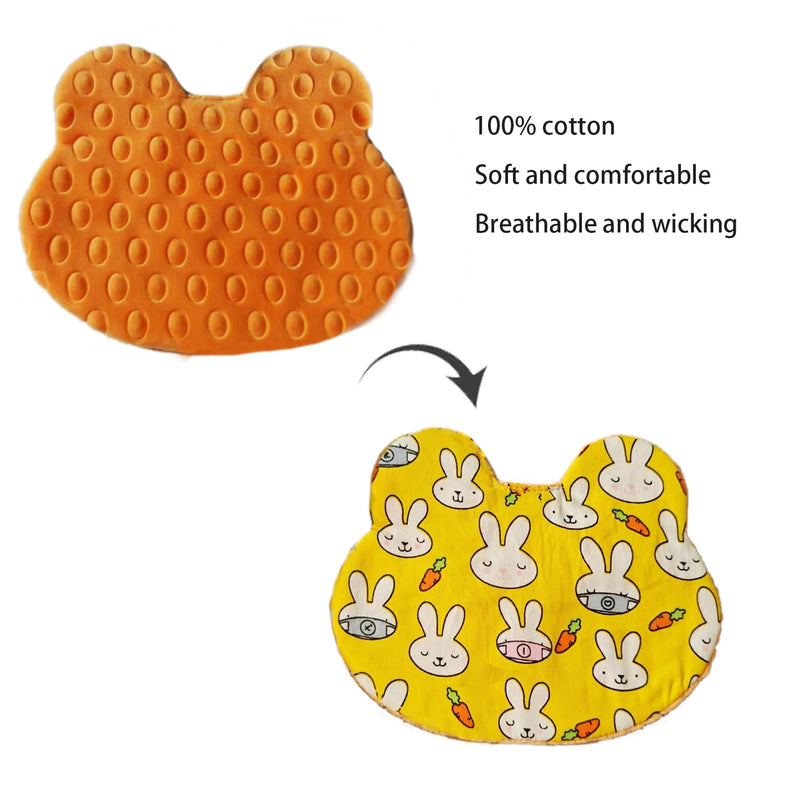 [Australia] - 3 Pack Scent Bonding ÔºàNICUÔºâ for Infants and Preemies,Comfort Scent Piece for Babies Separated from Caregivers ‚Äì Helps with NICU Separation Anxiety (Orange) Orange 