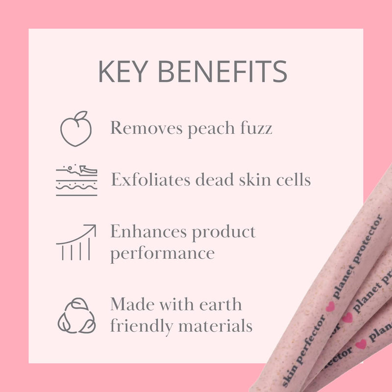 [Australia] - Jenny Patinkin Dermaplaning Tool (3pcs) Set for Face, Expert Facial Razor for Women, Dermaplane Razor, Face Shaver for Women, Facial Dermaplaner, Peach Fuzz Remover, Exfoliated Skin & Hair Removal. 