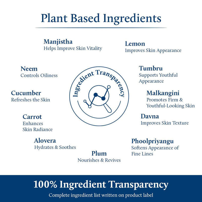 Blue Nectar Manjistha & Berry Serum with Gua Sha for Face | Hydrating Vitamin C Serum for Women & Men (13 Herbs, 1 Fl Oz) Gua Sha with Manjistha Serum
