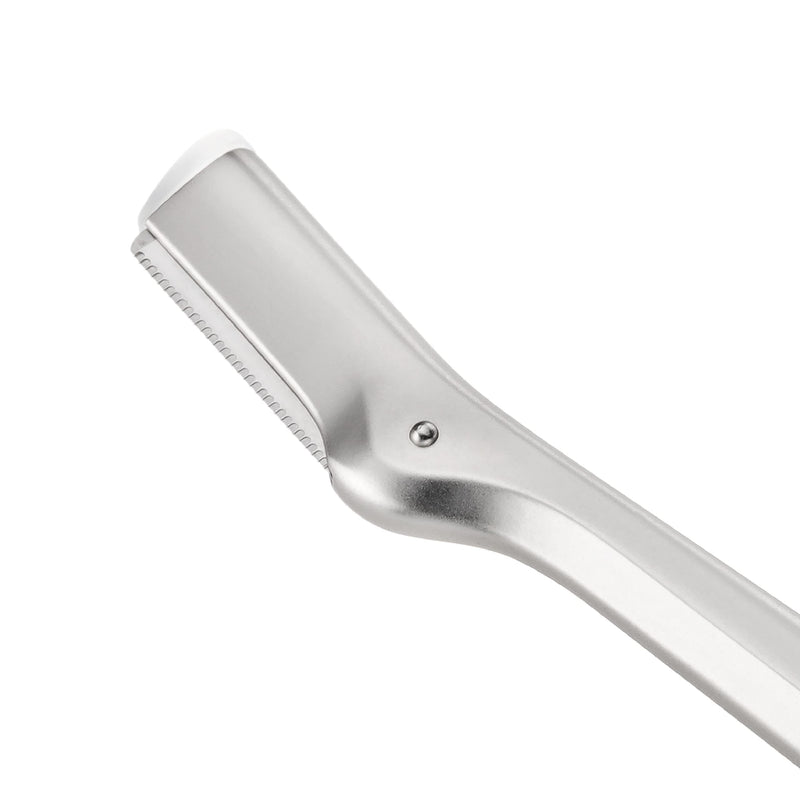 Tweezerman Exclusive Eyebrow Razor & Tea Rose Mini Slant Tweezer Stainless Steel & Tea Rose