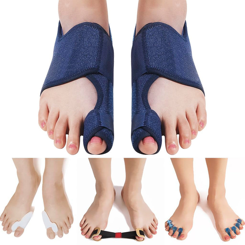 [Australia] - Hallux Valgus Toe Corrector Toe Separator Bunion Splint 【2025 Updated】Bunion Correction Set Bunion Correction Set Bunion Bandage Bunion Exercise Belt Orthopedic Set Inflamed 