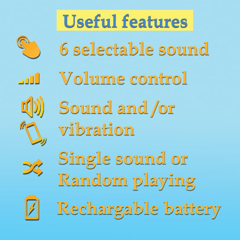 Pro Wireless Bedwetting Alarm (2024 Release) with New Improved Sensor, 6 Selectable Sounds, Volume Control, Strong Vibration and Compact Design for Overcoming Bedwetting