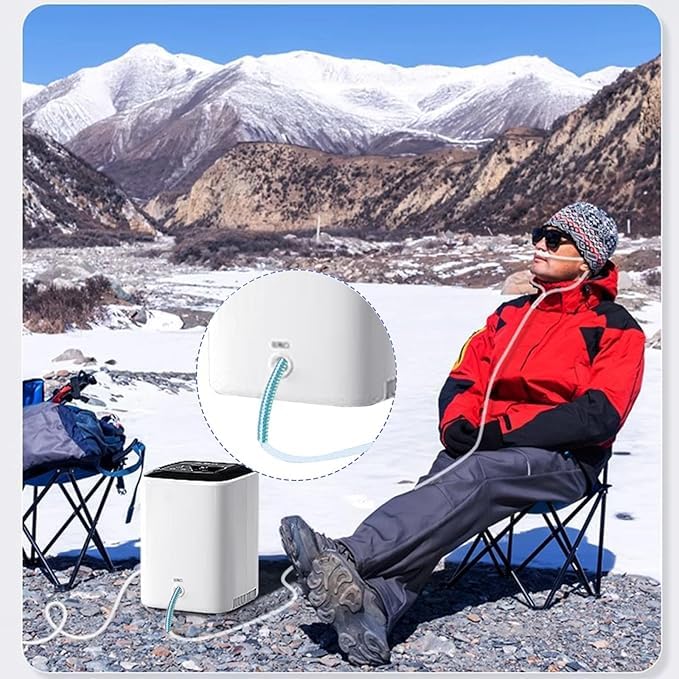 [Australia] - 10 Pack Oxygen Tube Support Crimp Straightener Oxygen Tubing Accessories for Oxygen Hose Keep Oxygen Hose from Kinking Blue 